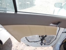 2008 HONDA ACCORD EX-L 4DR WHITE 2.4L AT A17603